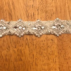 Pearl and Crystal Sash